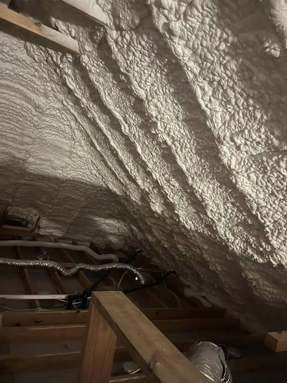 Spray foam insulation work in Portsmouth, Virginia