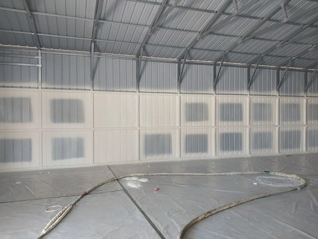 From bare metal to insulated shop