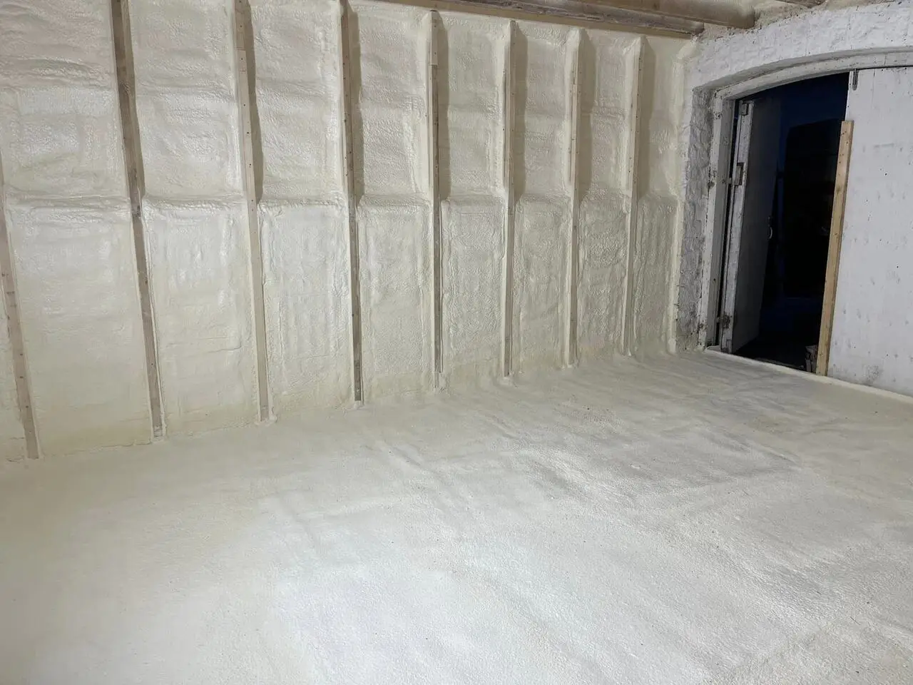 Spray foam installation near Charlottesville
